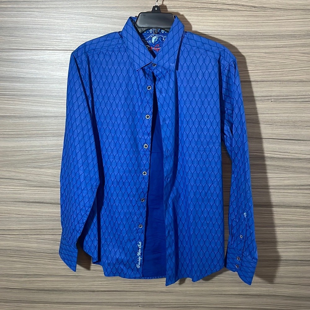 Robert Graham Button Down Casual Dress Shirt.